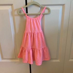 Cat & Jack Neon Pink Dress